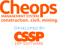 Combined Cheops Construction Management Software and CSSP ERP Software logo
