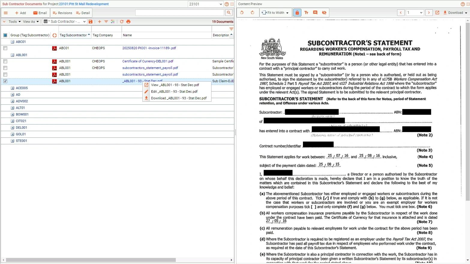 Document Management System